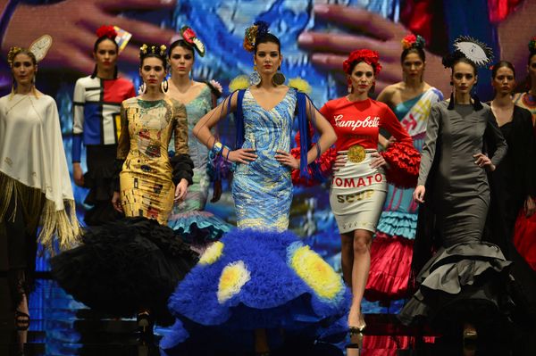 The Flamenco Flames of the International Fashion Show in Spain - Sputnik International