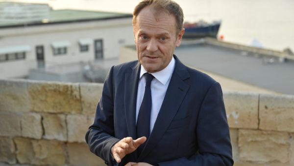 European Council President Donald Tusk speaks to the press as he arrives in Valletta on February 2, 2017 European Council President Donald Tusk speaks to the press as he arrives in Valletta on February 2, 2017 - Sputnik International