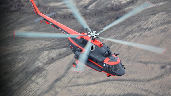 Mil Mi-8AMTSH-VA Arctic helicopter - Sputnik International