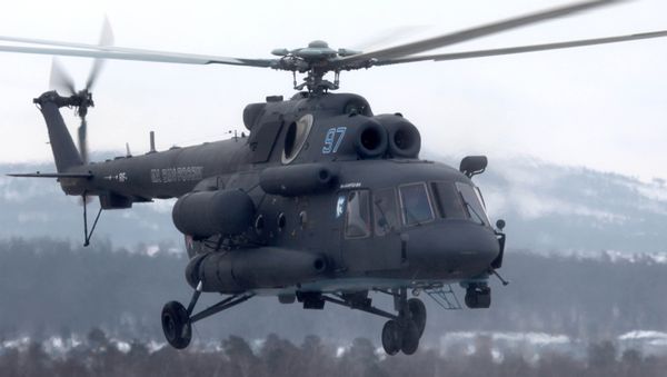 Mil Mi-8AMTSH-VA Arctic helicopter - Sputnik International