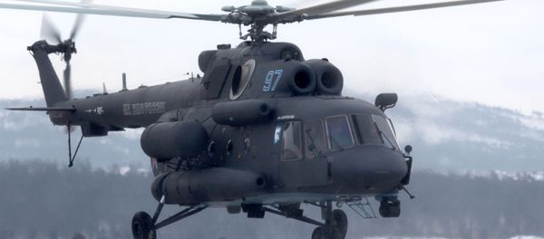 Mil Mi-8AMTSH-VA Arctic helicopter - Sputnik International