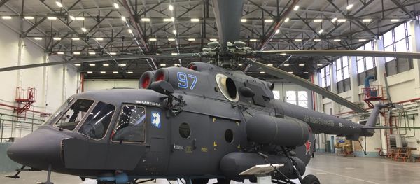 Mil Mi-8AMTSH-VA Arctic helicopter Mil Mi-8AMTSH-VA Arctic helicopter - Sputnik International