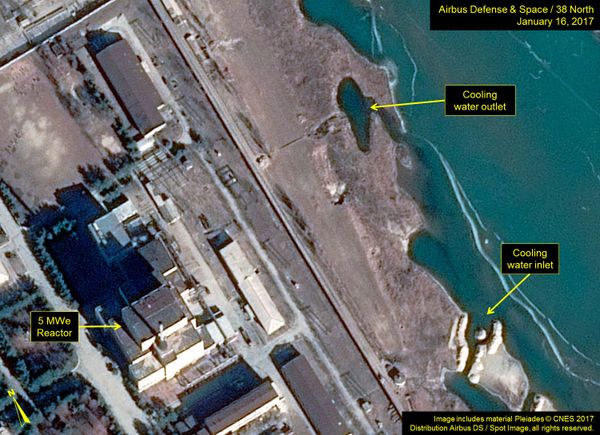 Map of North Korea's Yongbyon nuclear facility - Sputnik International