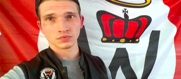 White supremacist and separatist William Christopher Gibbs White supremacist and separatist William Christopher Gibbs - Sputnik International