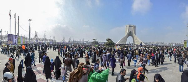 Rally marking the anniversary of the 1979 Islamic revolution in the capital Tehran - Sputnik International