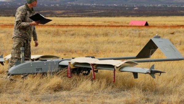 Recovered Shadow drone that disappeared during a training flight in Arizona Recovered Shadow drone that disappeared during a training flight in Arizona - Sputnik International
