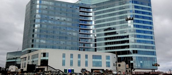 The Hyatt Regency Vladivostok five-star hotel under construction on the Burny cape in Vladivostok. (File) The Hyatt Regency Vladivostok five-star hotel under construction on the Burny cape in Vladivostok. (File) - Sputnik International