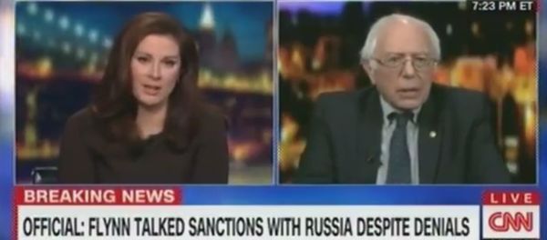 CNN Abruptly Cuts Off Bernie Sanders After He Jokes About Fake News CNN Abruptly Cuts Off Bernie Sanders After He Jokes About Fake News - Sputnik International
