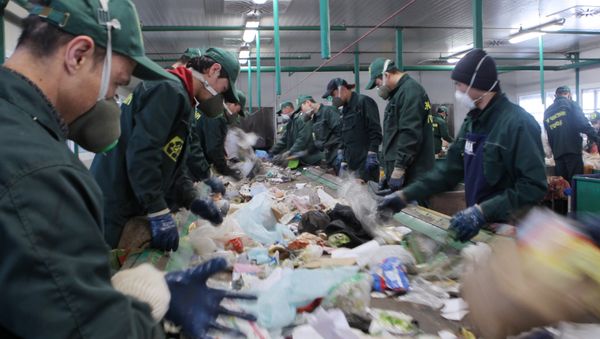 Waste recycling plant in Sochi - Sputnik International