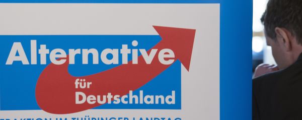 Bjoern Hoecke, chairman of the Alternative fuer Deutschland (AfD) in the German state of Thuringia, leaves after a press statement in Erfurt, central Germany, Monday, Feb. 13, 2017 Bjoern Hoecke, chairman of the Alternative fuer Deutschland (AfD) in the German state of Thuringia, leaves after a press statement in Erfurt, central Germany, Monday, Feb. 13, 2017 - Sputnik International