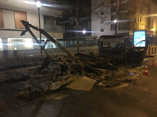 Consequences of protests against police brutality in the French town of Bobigny. file photo Consequences of protests against police brutality in the French town of Bobigny. file photo - Sputnik International