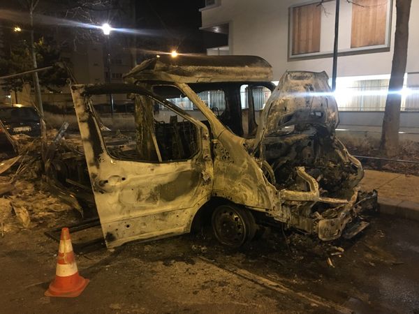 Consequences of protests against police brutality in the French town of Bobigny. file photo Consequences of protests against police brutality in the French town of Bobigny. file photo - Sputnik International