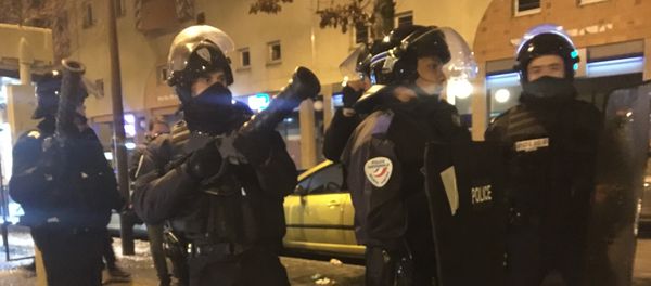 Protest against police brutality in France Protest against police brutality in France - Sputnik International