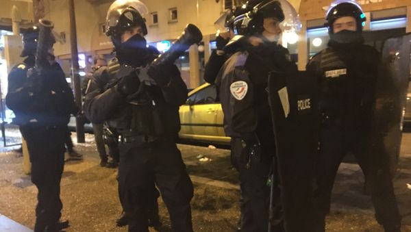 Protest against police brutality in France Protest against police brutality in France - Sputnik International