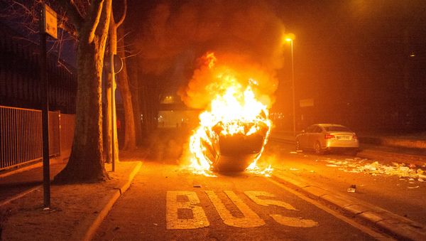 Protest against police brutality in France - Sputnik International
