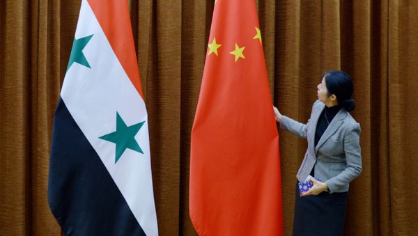 Syrian and Chinese flags (File) Syrian and Chinese flags (File) - Sputnik International