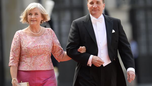 Swedish Prime Minister Stefan Loefven and his wife Ulla Swedish Prime Minister Stefan Loefven and his wife Ulla - Sputnik International