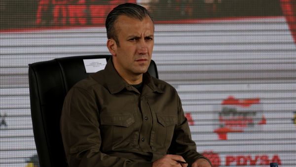 Venezuela's Vice President Tareck El Aissami attends the swearing-in ceremony of the new board of directors of Venezuelan state oil company PDVSA in Caracas, Venezuela January 31, 2017 - Sputnik International