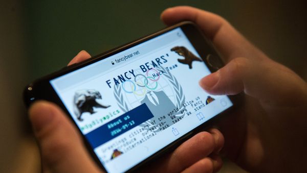 The Fancy Bears website - Sputnik International