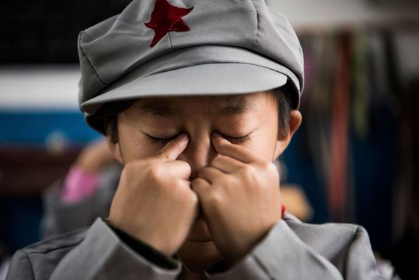 'Red Army' for Kids: Chinese Primary School Teaches Students Patriotism 'Red Army' for Kids: Chinese Primary School Teaches Students Patriotism - Sputnik International