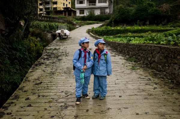 'Red Army' for Kids: Chinese Primary School Teaches Students Patriotism 'Red Army' for Kids: Chinese Primary School Teaches Students Patriotism - Sputnik International