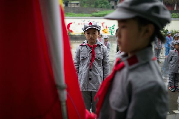 'Red Army' for Kids: Chinese Primary School Teaches Students Patriotism 'Red Army' for Kids: Chinese Primary School Teaches Students Patriotism - Sputnik International