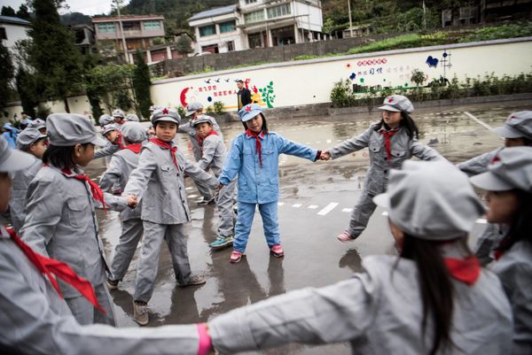 'Red Army' for Kids: Chinese Primary School Teaches Students Patriotism 'Red Army' for Kids: Chinese Primary School Teaches Students Patriotism - Sputnik International
