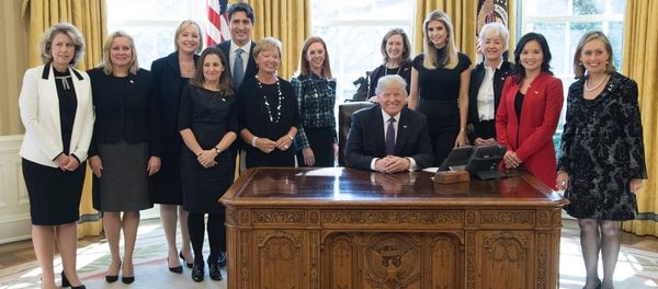 Wonderful meeting with Canadian PM @JustinTrudeau and a group of leading CEO's & business women from Canada and the United States Wonderful meeting with Canadian PM @JustinTrudeau and a group of leading CEO's & business women from Canada and the United States - Sputnik International