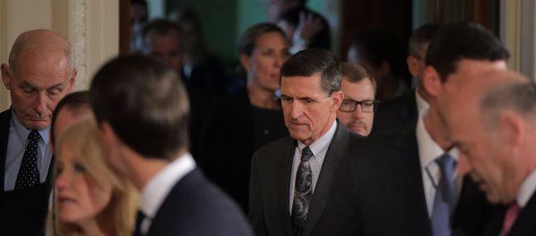 White House National Security Advisor Michael Flynn (C) arrives prior to a joint news conference between Canadian Prime Minister Justin Trudeau and U.S. President Donald Trump at the White House in Washington, U.S White House National Security Advisor Michael Flynn (C) arrives prior to a joint news conference between Canadian Prime Minister Justin Trudeau and U.S. President Donald Trump at the White House in Washington, U.S - Sputnik International