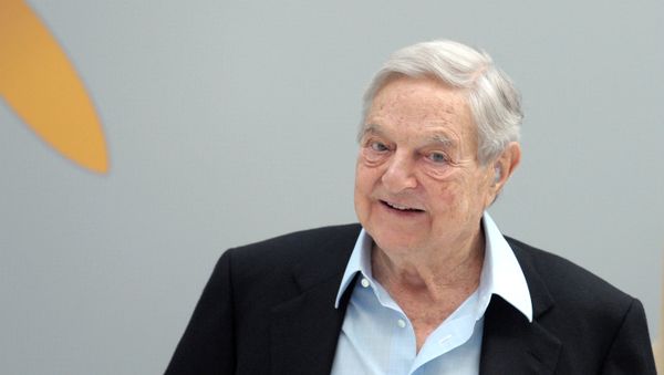 Hungarian-born US chairman of the Soros Fund Management, George Soros Hungarian-born US chairman of the Soros Fund Management, George Soros - Sputnik International
