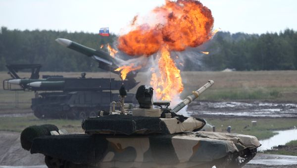 Tank-90 MS at the second international forum Engineering Technologies 2012, in Zhukovsky near Moscow. (File) - Sputnik International