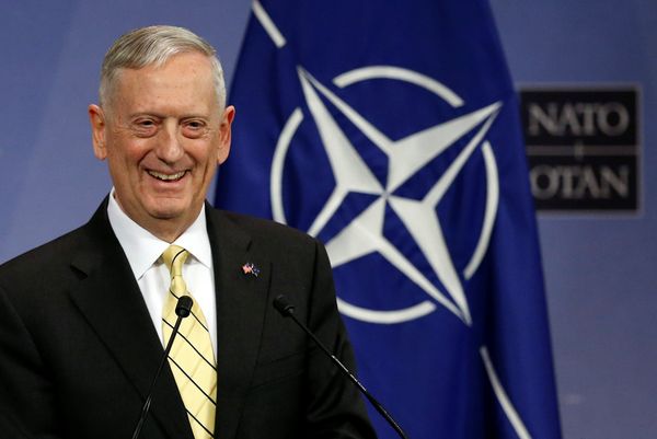 U.S. Defense Secretary Jim Mattis addresses a news conference during a NATO defence ministers meeting at the Alliance headquarters in Brussels, Belgium, February 16, 2017. U.S. Defense Secretary Jim Mattis addresses a news conference during a NATO defence ministers meeting at the Alliance headquarters in Brussels, Belgium, February 16, 2017. - Sputnik International