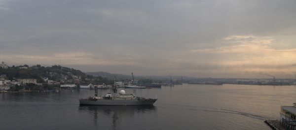 Russian warship Viktor Leonov. (File) Russian warship Viktor Leonov. (File) - Sputnik International