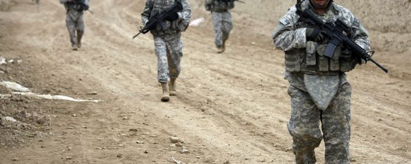US Army soldiers belonging to the 1st Platoon, Able Troop 3-71 Cavalry Squadron and members of the South Carolina National Guard. (File) - Sputnik International