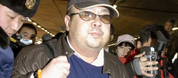 Kim Jong Nam arrives at Beijing airport in Beijing, China, in this photo taken by Kyodo February 11, 2007. Picture taken February 11, 2007 Kim Jong Nam arrives at Beijing airport in Beijing, China, in this photo taken by Kyodo February 11, 2007. Picture taken February 11, 2007 - Sputnik International