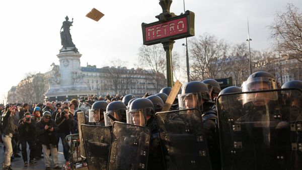 Protests in Paris Protests in Paris - Sputnik International