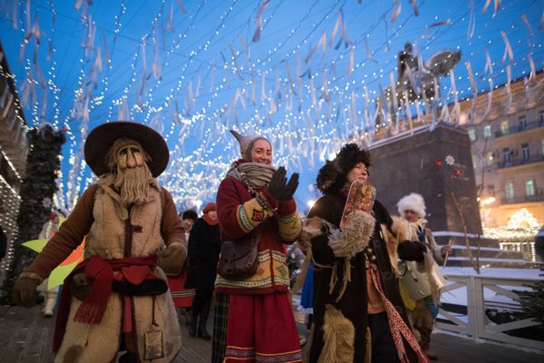 Whirlwind of Fun and Food at Maslenitsa Folk Festivals in Russia - Sputnik International