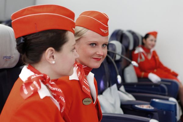 The Gorgeous Stewardesses of Russia's Aeroflot - Sputnik International