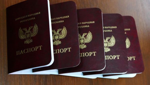 Passports of the Donetsk People's Republic Passports of the Donetsk People's Republic - Sputnik International