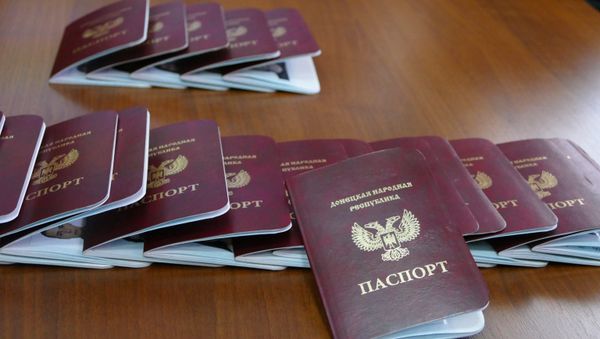 Passports of the Donetsk People's Republic Passports of the Donetsk People's Republic - Sputnik International