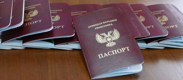 Passports of the Donetsk People's Republic Passports of the Donetsk People's Republic - Sputnik International