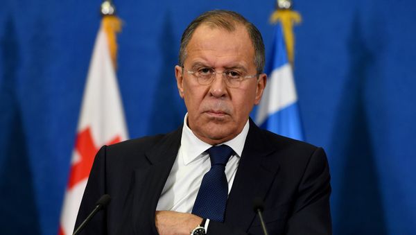 Russian Foreign Minister Sergey Lavrov during press conference on December 13, 2016 - Sputnik International