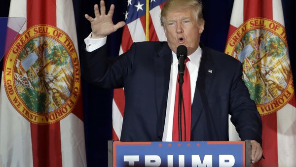 US President Donald Trump US President Donald Trump - Sputnik International