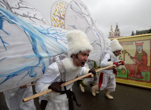 Whirlwind of Fun and Food at Maslenitsa Folk Festivals in Russia - Sputnik International