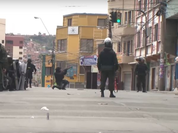Protests in La Paz, Bolivia - Sputnik International