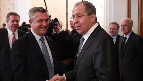 Sergei Lavrov meets with UN High Commissioner for Refugees Filippo Grandi - Sputnik International