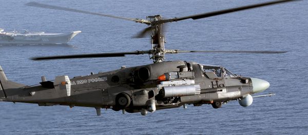 The Ka-52K helicopter - Sputnik International