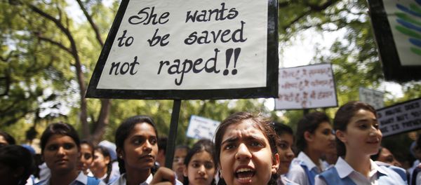 Indian students shout slogans as they hold placards demanding stringent punishment to rapists during a protest in New Delhi, India (File) Indian students shout slogans as they hold placards demanding stringent punishment to rapists during a protest in New Delhi, India (File) - Sputnik International