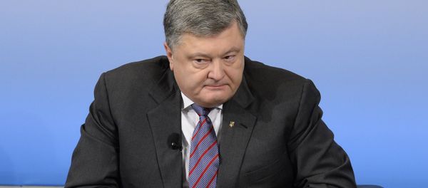 Ukrainian Petro Poroshenko attends a panel discussion on the first day of the 53rd Munich Security Conference (MSC) at the Bayerischer Hof hotel in Munich, Germany, February 17, 2017 - Sputnik International
