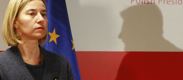 The High Representative of the European Union for Foreign Affairs and Security Policy Federica Mogherini attends a press conference, as the shadow of Poland's Foreign Minister Witold Waszczykowski is seen in the background, after a meeting with foreign ministers of Central and South-Eastern European countries, in Warsaw, Poland, Tuesday, Nov. 29, 2016. The High Representative of the European Union for Foreign Affairs and Security Policy Federica Mogherini attends a press conference, as the shadow of Poland's Foreign Minister Witold Waszczykowski is seen in the background, after a meeting with foreign ministers of Central and South-Eastern European countries, in Warsaw, Poland, Tuesday, Nov. 29, 2016. - Sputnik International
